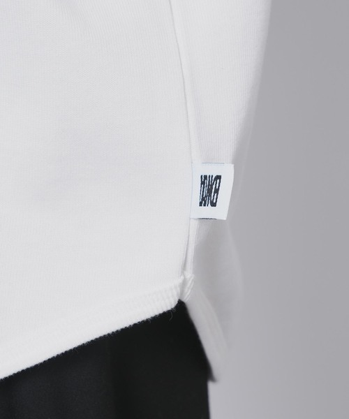 B.C STOCK（ベーセーストック）の「【ANTS & ELEPHANTS】ヘンリーネック ロングスリーブTシャツ（Tシャツ/カットソー・メンズ・ホワイト/ブルー系その他/ブラック・MEDIUM/LARGE）」の18枚目の写真