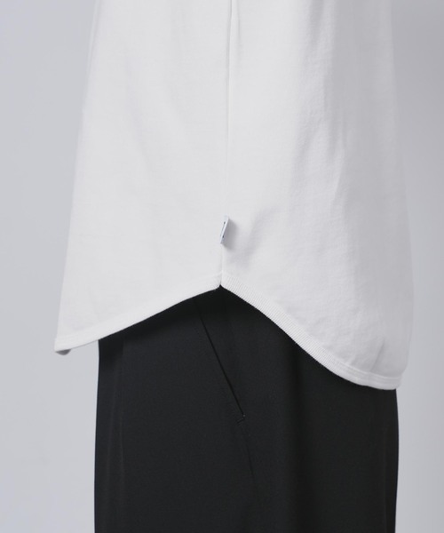 B.C STOCK（ベーセーストック）の「【ANTS & ELEPHANTS】ヘンリーネック ロングスリーブTシャツ（Tシャツ/カットソー・メンズ・ホワイト/ブルー系その他/ブラック・MEDIUM/LARGE）」の17枚目の写真