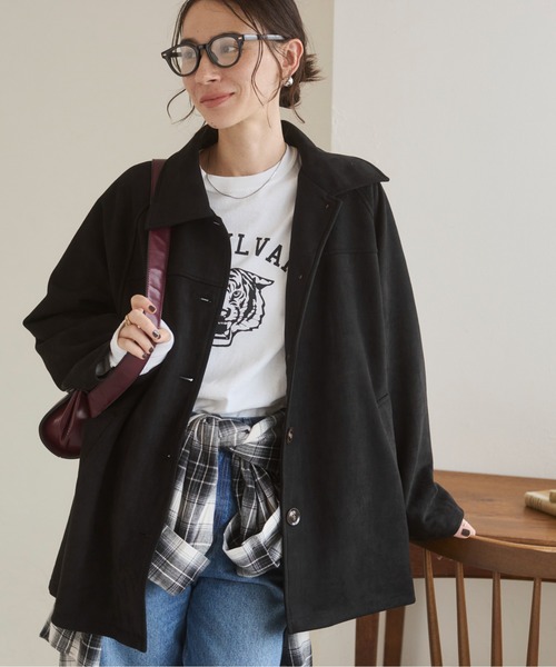 一週間限定値下げ11/9まで　24500→20000円フェイクスエードジャケット フェイクスェードGジャン/40代50代からのメンズファッション通販 DoCLASSE