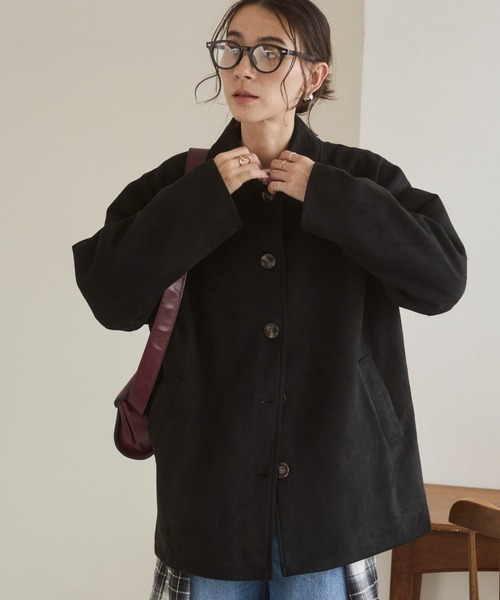 ANGIE（アンジー）の「フェイクスエード ジャケット（その他アウター・レディース・ブラック/ブラウン・FREE）」の16枚目の写真