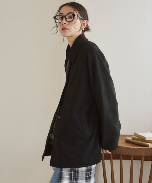 フェイクスエード ジャケット（その他アウター）｜ANGIE（アンジー）の