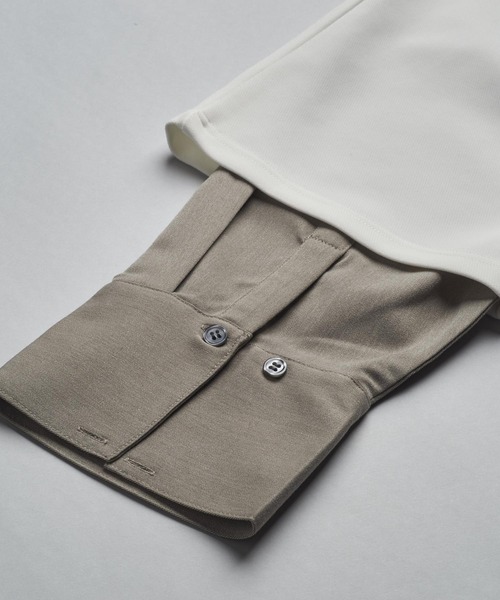 NO ID.（ノーアイディ）の「【NO ID.】Docking Off-Turtle Half Zip Pullover / ドッキング オフタートル ハーフ ジップ プルオーバー（Tシャツ/カットソー・メンズ・ホワイト/ブラック/グレー・ONE SIZE）」の11枚目の写真