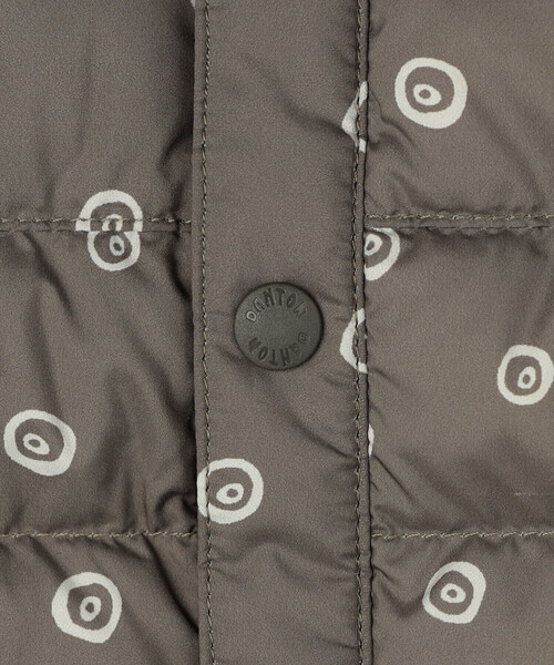 DANTON(ダントン)の「KIDS' INNER DOWN CREWNECK VEST POLKA DOT(ダウンベスト・キッズ・グレー系その他/ベージュ系その他・125/115/135/105)」の11枚目の写真