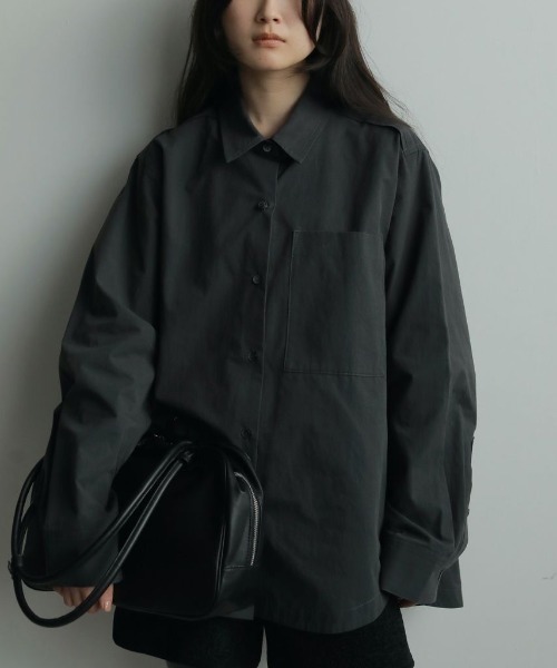 anuke（アンヌーク）の「anuke Highcount Over Shirts 62520410