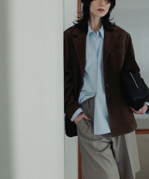 anuke（アンヌーク）の「anuke Highcount Over Shirts 62520410
