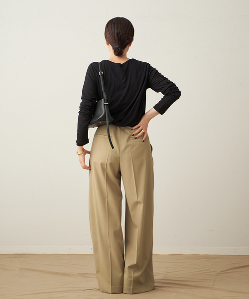 plage（プラージュ）の「balloon cotton long Tシャツ（Tシャツ