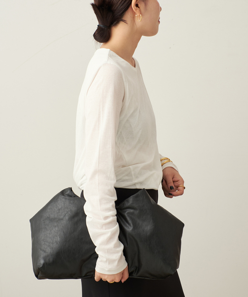 セール】balloon cotton long Tシャツ（Tシャツ/カットソー）｜Plage