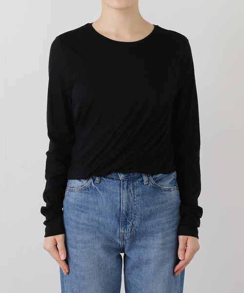 セール】balloon cotton long Tシャツ（Tシャツ/カットソー）｜Plage