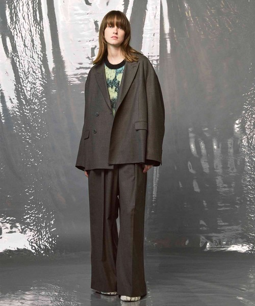 メゾンスペシャル セットアップ UNISEX》Wool Like Regular-Over Set Up/ウールライクレギュラー