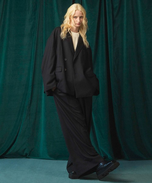 美品 メゾンスペシャル セットアップ UNISEX》Dry Gabardine Regular-Over Set Up/ドライギャバ