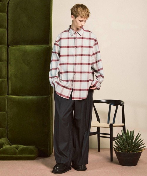 MAISON SPECIAL（メゾンスペシャル）の「《UNISEX》T/W Saxony Prime