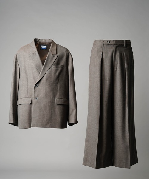 UNISEX》T/W Saxony Prime-Over Set Up/サキソニープライムオーバー