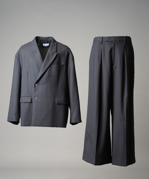 UNISEX》T/W Saxony Prime-Over Set Up/サキソニープライム