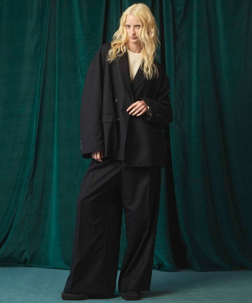 UNISEX》T/W Saxony Prime-Over Set Up/サキソニープライム