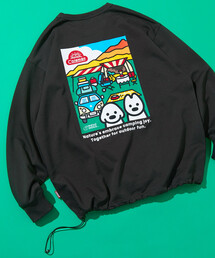 Coleman（コールマン）の「Coleman/コールマン Coleman×matsui×FREAK'S STORE 別注 コールマン matsui Camping Joy ドローコード クルーネック スウェット（スウェット）」