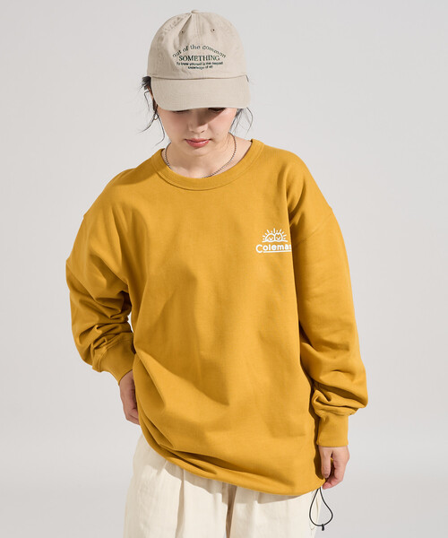 COLEMAN(コールマン)の「Coleman/コールマン Coleman×matsui×FREAK'S STORE 別注 コールマン matsui Camping Joy ドローコード クルーネック スウェット(スウェット・メンズ・チャコールグレー/ライトグレー/オフホワイト/マスタード・MEDIUM/LARGE)」の18枚目の写真