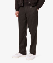 LACOSTE | ウールブレンドヘリンボーンパンツ(スラックス)