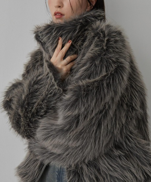 AIC. ボリュームファースタンドショートブルゾン AIC. OFFICIAL | 《おすすめショート丈アウター