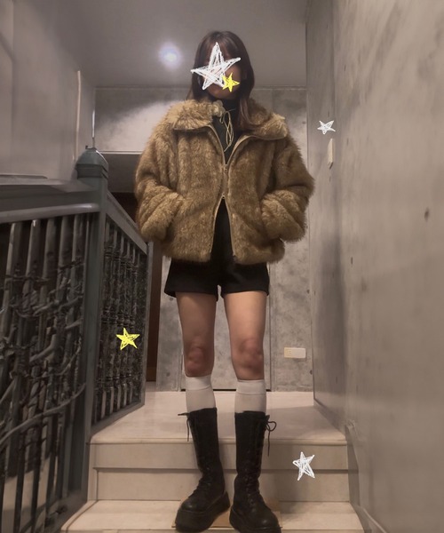 MONO-MART（モノマート）の「【nui nullu】スタンドカラーボリューム