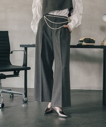 LEPSIM | 《オフィスライン》ワイドタックパンツ　582113(その他パンツ)