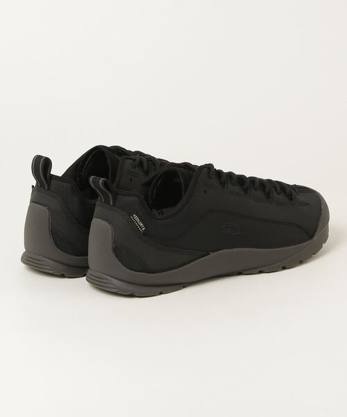 KEEN（キーン）の「JASPER NYLON WP / ジャスパー ナイロン ウォータープルーフ / メンズ 防水スニーカー（スニーカー・メンズ・ブラック・25cm/25.5cm/26cm/26.5cm/27cm/27.5cm/28cm/28.5cm/29cm/30cm）」の2枚目の写真