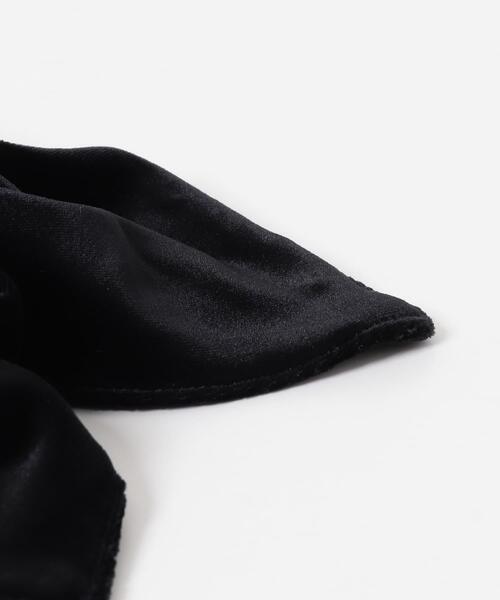 KBF（ケイビーエフ）の「スクエアベロアシュシュ（ヘアゴム・レディース・ブラック/ブラウン・ONE）」の13枚目の写真