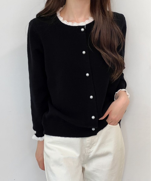 着用動画あり・4色展開】パールボタンカーディガン/2025 AW COLLECTION