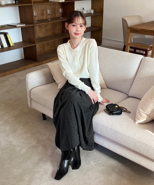 着用動画あり・4色展開】パールボタンカーディガン/2025 AW COLLECTION