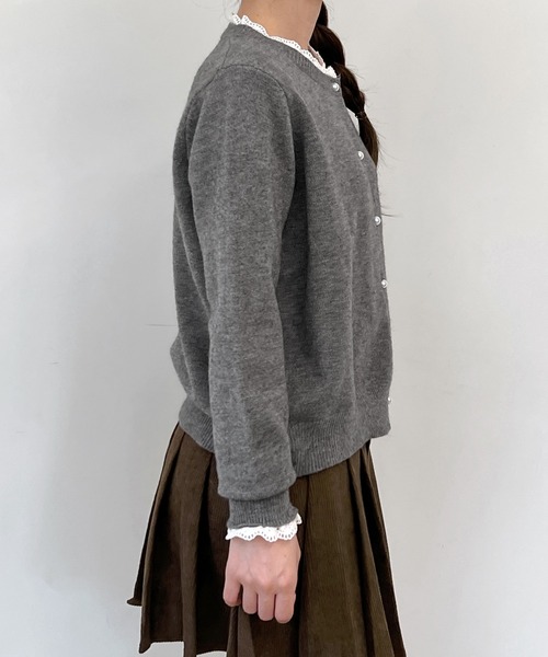 着用動画あり・4色展開】パールボタンカーディガン/2025 AW COLLECTION