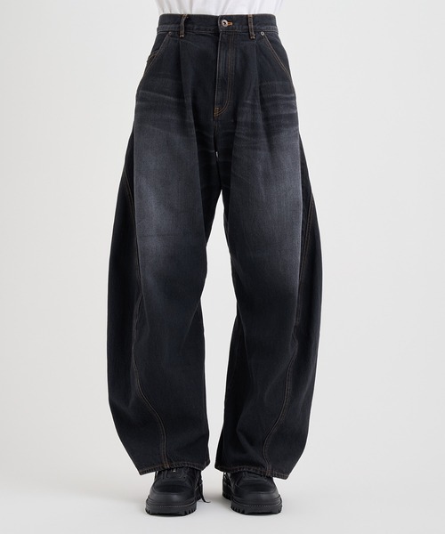 KHOKI/コッキ】3D cutting denim pants（デニムパンツ）｜KHOKI