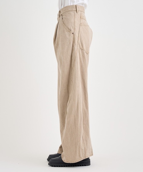 コッキ　khoki プリーツデザインチノパンツ　サイズ3 KHOKI パンツ 「KHOKI/コッキ」Pleat-design pants メンズ : ZOZOTOWN