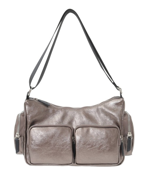 CONVERSE TOKYO(コンバーストウキョウ)の「METALLIC MULTI POCKET SHOULDER BAG(ショルダーバッグ・レディース・ブロンズ/シルバー/ブラック・FREE)」の1枚目の写真