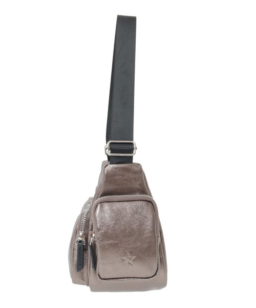 CONVERSE TOKYO(コンバーストウキョウ)の「METALLIC MULTI POCKET SHOULDER BAG(ショルダーバッグ・レディース・ブロンズ/シルバー/ブラック・FREE)」の11枚目の写真