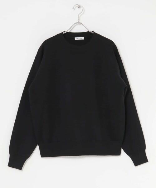 FORK&SPOON（フォークアンドスプーン）の「FORK&SPOON　ミラノリブクルーネックニット（ニット/セーター・レディース・ネイビー/ブラック/アイボリー/レッド・1）」の11枚目の写真