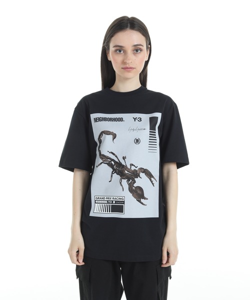 Y-3 NBHD GRAPHIC TEE（Tシャツ/カットソー）｜Y-3（ワイスリー）の