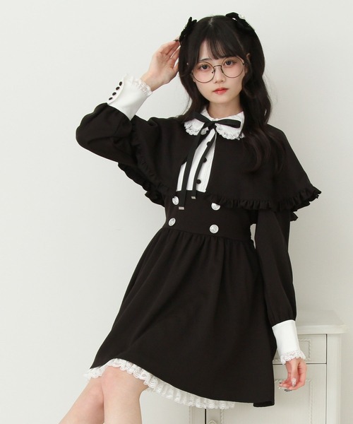 2wayケープお嬢様ワンピース（ワンピース）｜DearMyLove（ディア