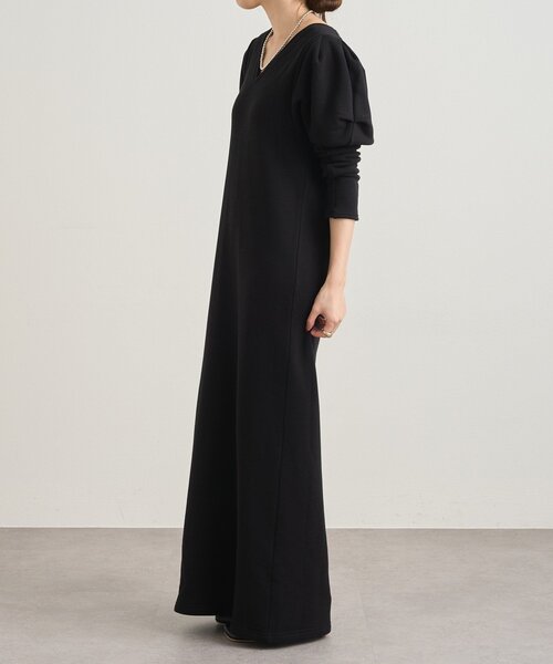 SHENERY（シーナリー）の「パフスリーブスウェットワンピース（ワンピース・レディース・グレー/ブラック・38/36）」の5枚目の写真