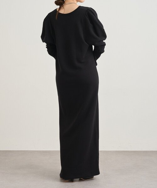 パフスリーブスウェットワンピース パフスリーブスウェットワンピース（ワンピース）｜SHENERY