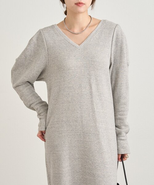パフスリーブスウェットワンピース パフスリーブスウェットワンピース（ワンピース）｜SHENERY