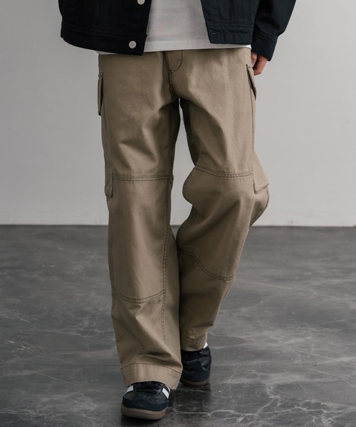 KRIFF MAYER（クリフメイヤー）の「KRIFF MAYER ヴィンテージライクダックコンバットワークカーゴパンツ 2515116（カーゴパンツ・メンズ・カーキ/ダークブラウン/ブラック/ナチュラル/ベージュ・L/XL/M）」の15枚目の写真