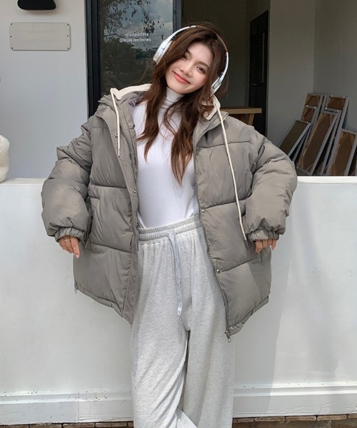 セール】3WAY 袖&フード脱着 スタンドカラー エコダウンジャケット