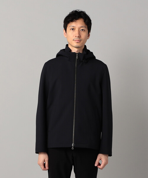 COMME CA MEN(コムサメン)の「ダウンファブリック フード着脱 ブルゾン(ブルゾン・メンズ・ネイビー/ブラック・M/L/S)」の15枚目の写真