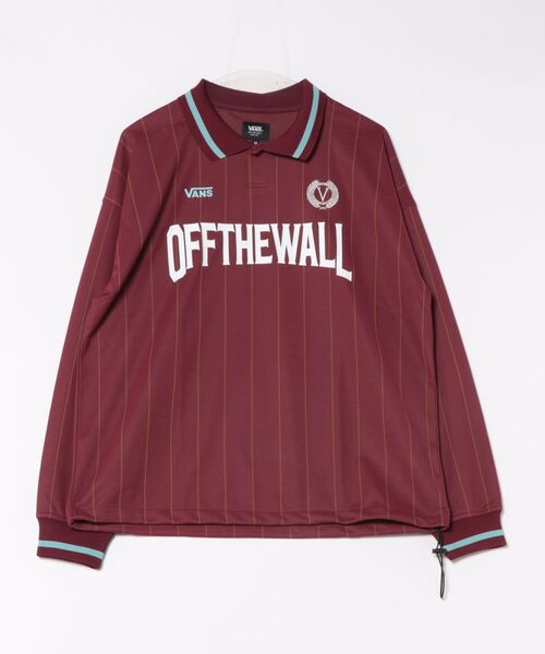 VANS(バンズ)の「VANSアパレル(WJ) ヴァンズ M FC OTW L/S Gaming Shirt シャツ 125K1111100 BURGUNDY(Tシャツ/カットソー・メンズ・レッド・X-LARGE/LARGE/MEDIUM)」の1枚目の写真