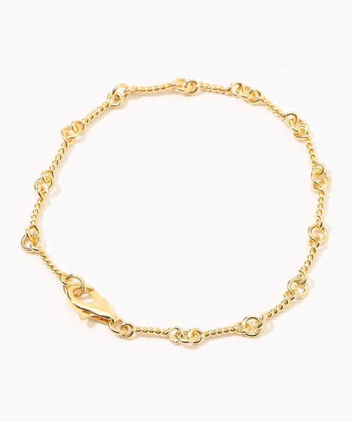 Laura Lombardi（ローラロンバルディ）の「LAURA LOMBARDI RICCIO チェーンブレスレット（ブレスレット・レディース・ゴールド・FREE）」の3枚目の写真