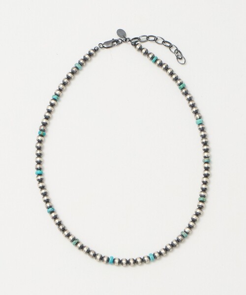 Harpo（アルポ）の「＜HARPO PARIS＞ターコイズ ボール ネックレス（ネックレス・レディース・シルバー・FREE）」の3枚目の写真