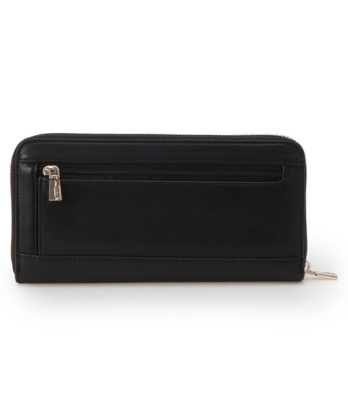 Guess（ゲス）の「JANE Slg Large Zip Around ロングウォレット（財布・レディース・ベージュ/ブラック・ONE SIZE）」の3枚目の写真
