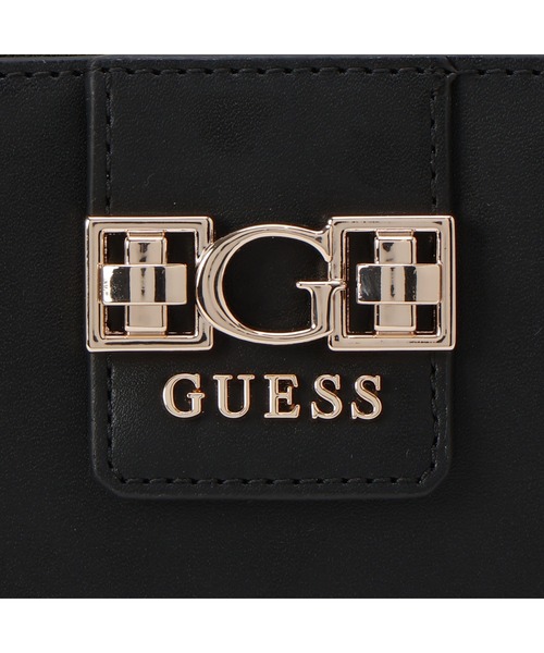 Guess（ゲス）の「JANE Slg Large Zip Around ロングウォレット（財布・レディース・ベージュ/ブラック・ONE SIZE）」の8枚目の写真