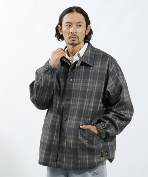 BAYFLOW（ベイフロー）の「ウーリーテックコーチジャケット（ブルゾン・メンズ・オフホワイト/その他1/その他2・MEDIUM/LARGE）」の20枚目の写真