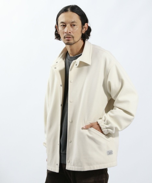 BAYFLOW（ベイフロー）の「ウーリーテックコーチジャケット（ブルゾン・メンズ・オフホワイト/その他1/その他2・MEDIUM/LARGE）」の7枚目の写真