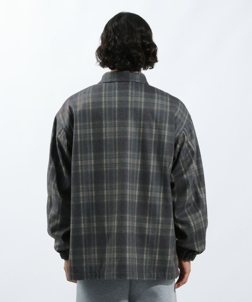 BAYFLOW（ベイフロー）の「ウーリーテックコーチジャケット（ブルゾン・メンズ・オフホワイト/その他1/その他2・MEDIUM/LARGE）」の14枚目の写真